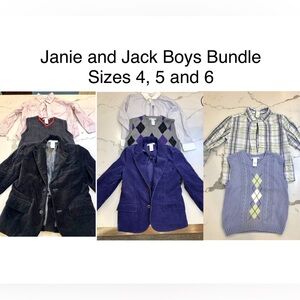 Janie and Jack Boys' Holiday outfit Bundle NO Returns